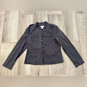Dark Gray Utility Jacket